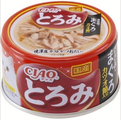 CIAO とろみ ささみ・まぐろ カツオ節入り 80g