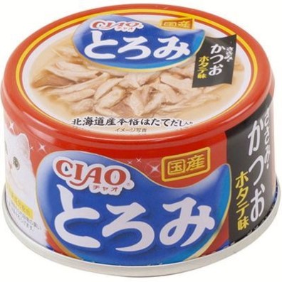 CIAO とろみ ささみ・かつお ホタテ味 80g