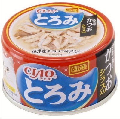 CIAO とろみ ささみ・かつお シラス入り 80g