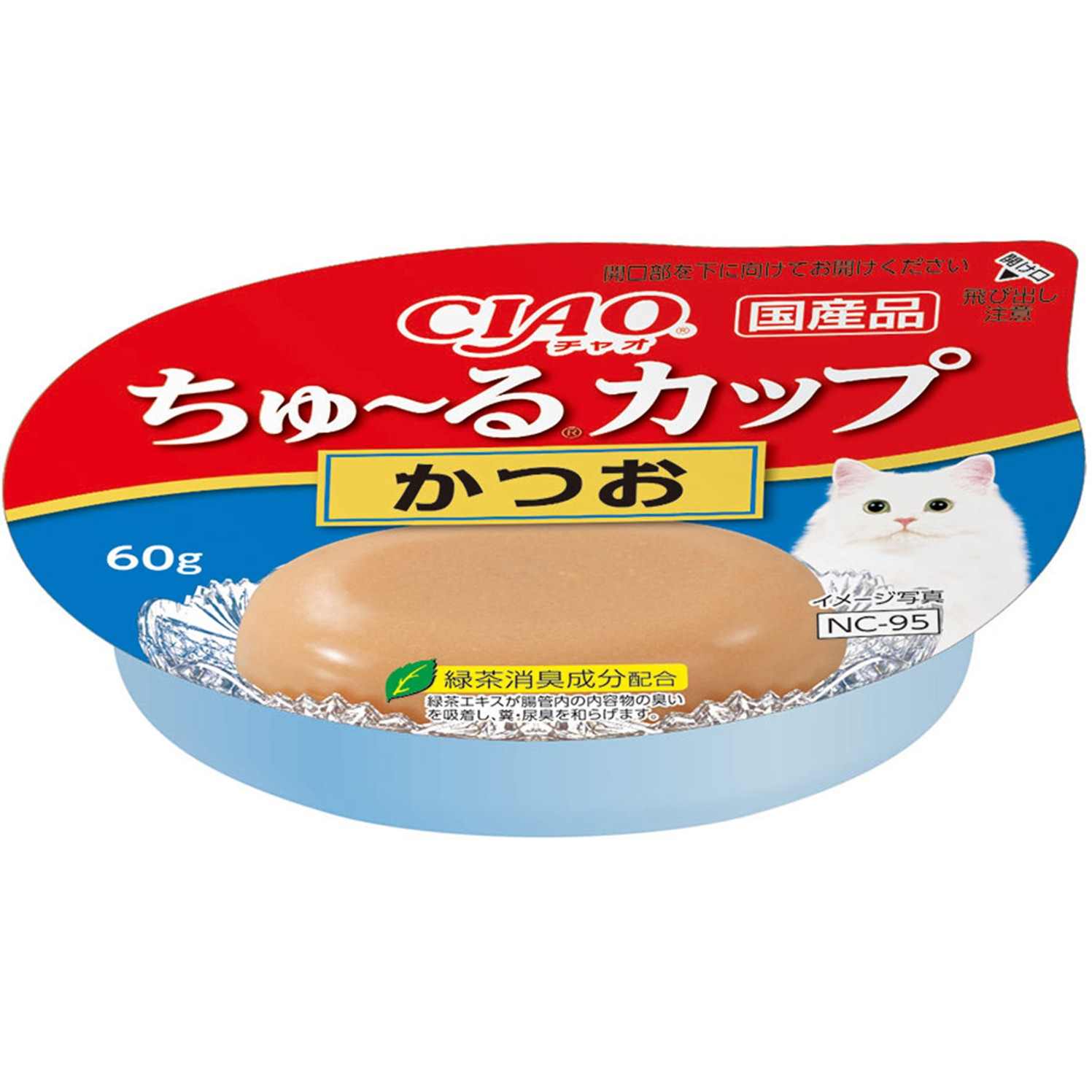 CIAO　ちゅーるカップ　かつお 60g