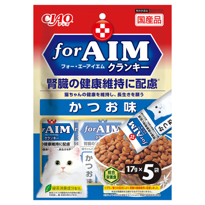 CIAO for AIM クランキー かつお味 17g×5袋