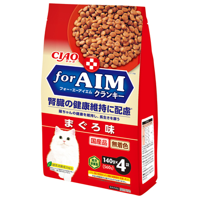 CIAO for AIM クランキー まぐろ味 140g×4袋