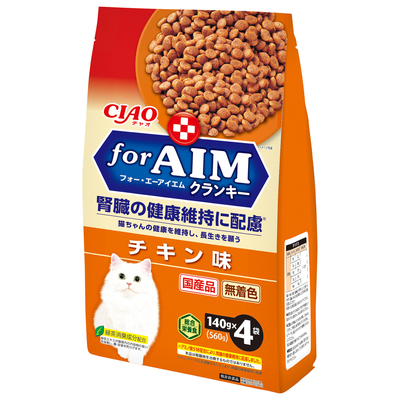 CIAO for AIM クランキー チキン味 140g×4袋