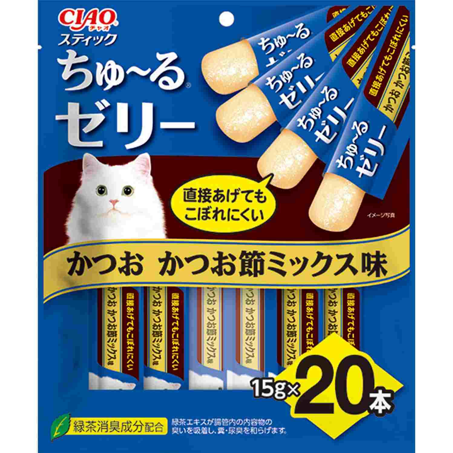 CIAO スティック かつお かつお節ミックス味 15g×20本