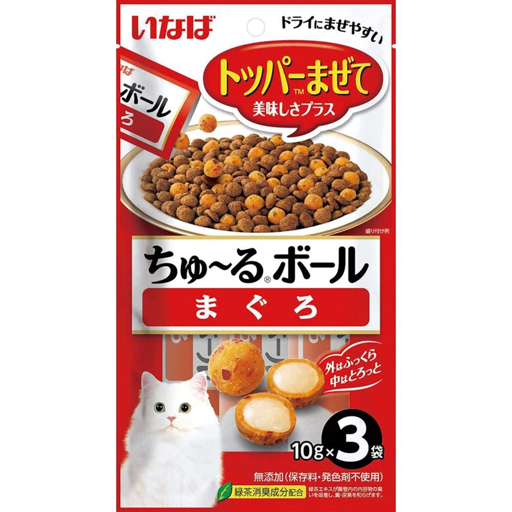 ちゅ～るボール まぐろ 10g×3袋