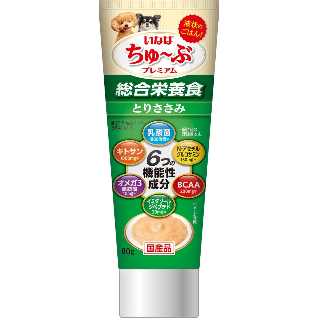 ちゅ～ぶプレミアム とりささみ 80g
