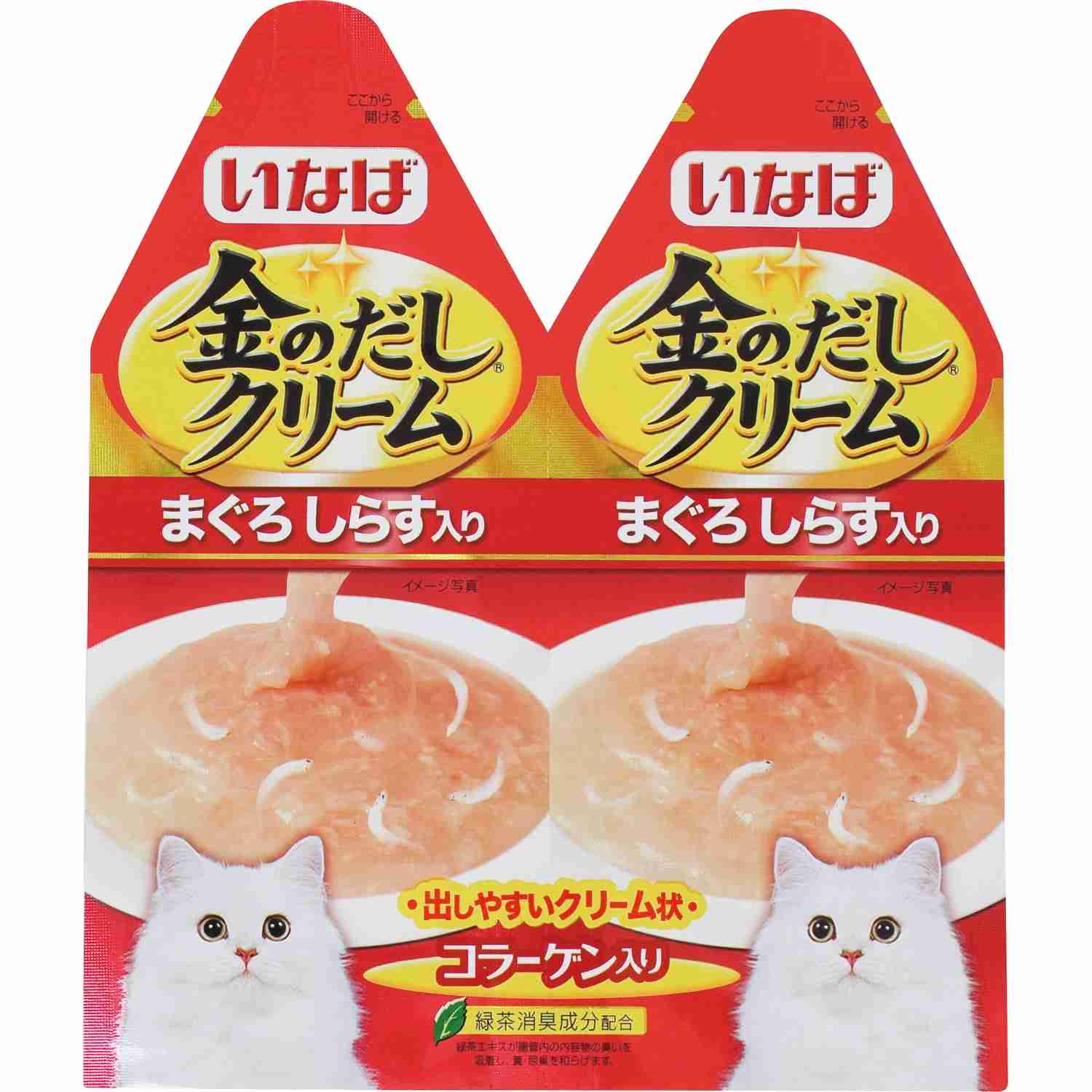 金のだしクリーム まぐろ　しらす入り 60g (30g×2)