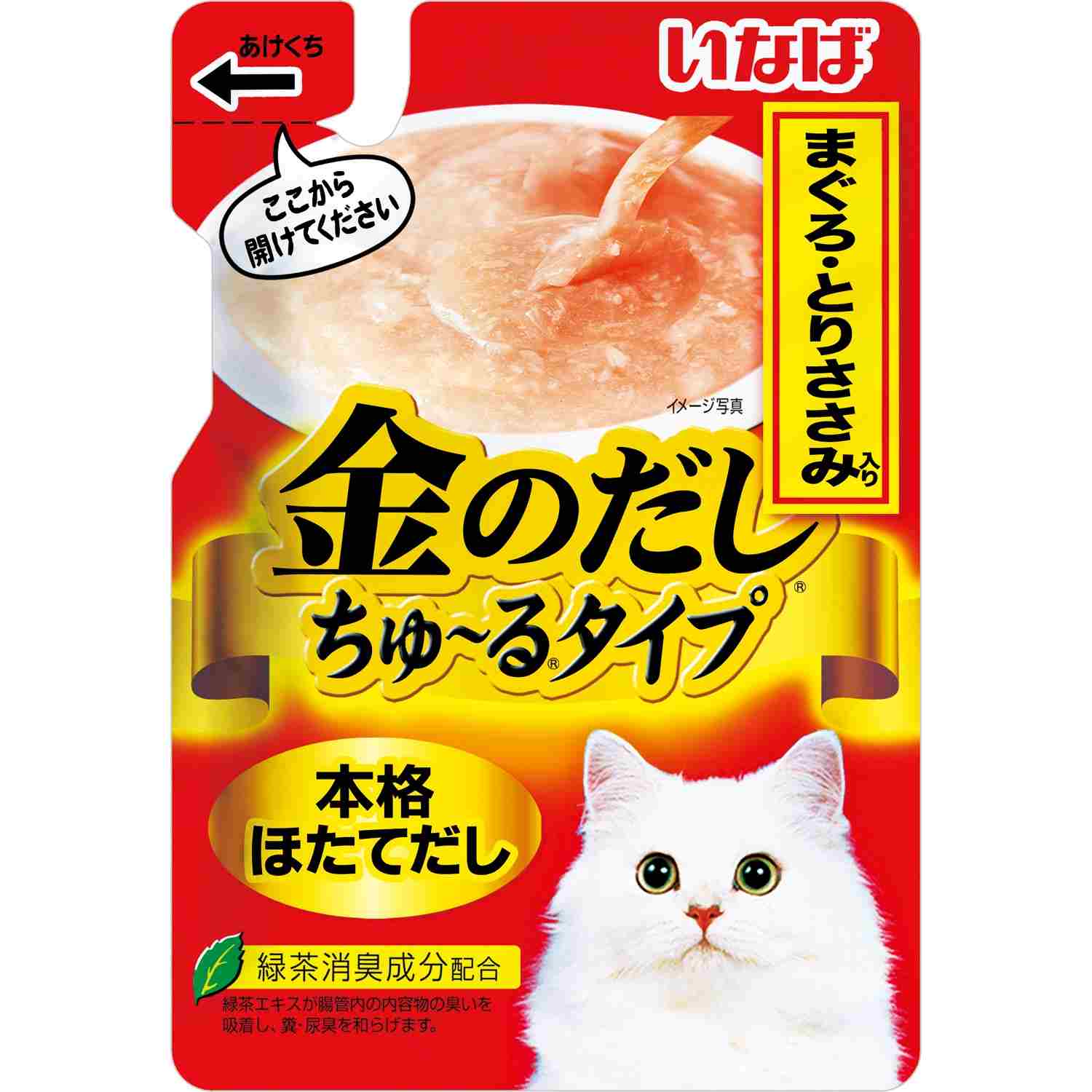 金のだしちゅ～るタイプ まぐろ　とりささみ入り 140g