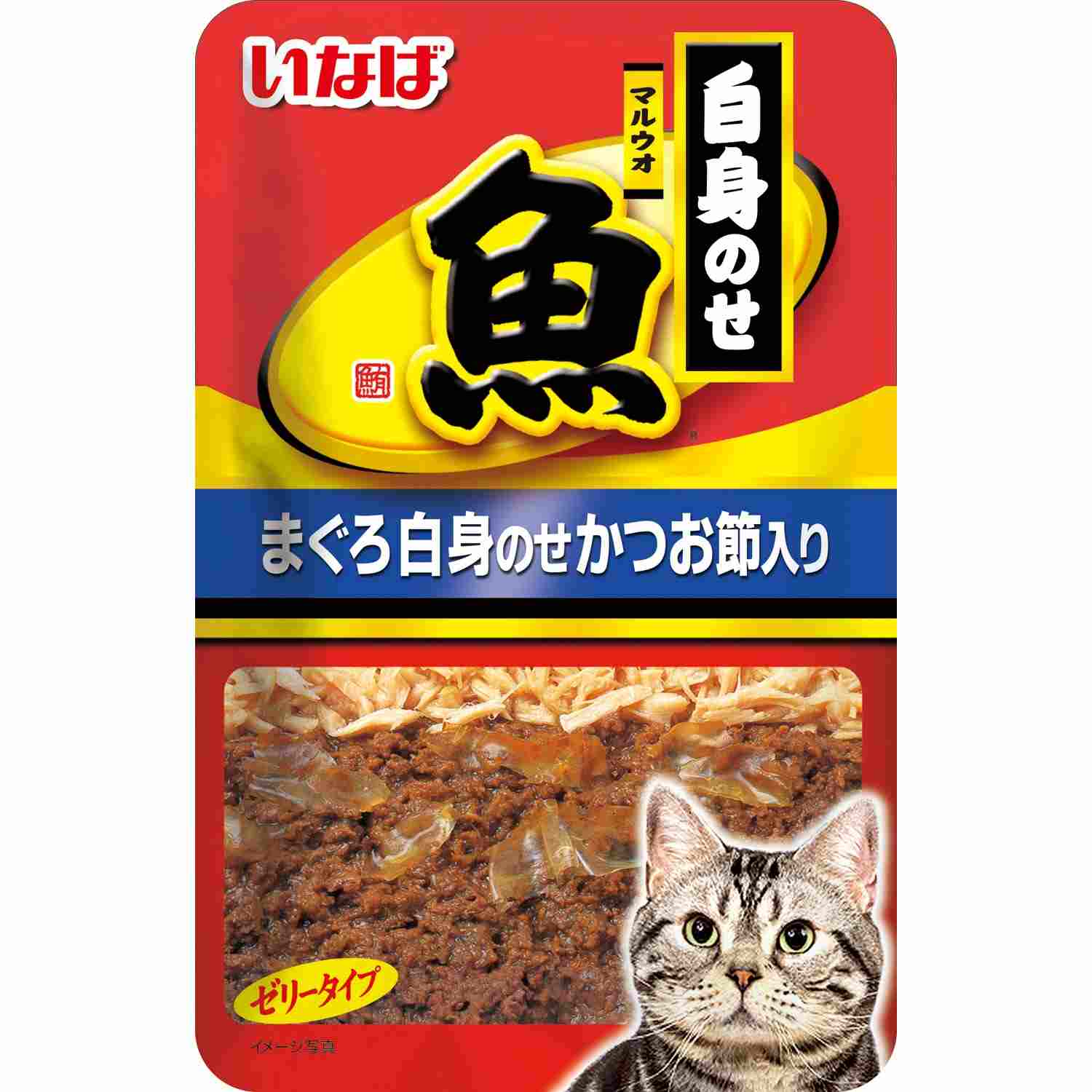 マルウオ白身のせパウチ まぐろ白身のせかつお節入り 40g