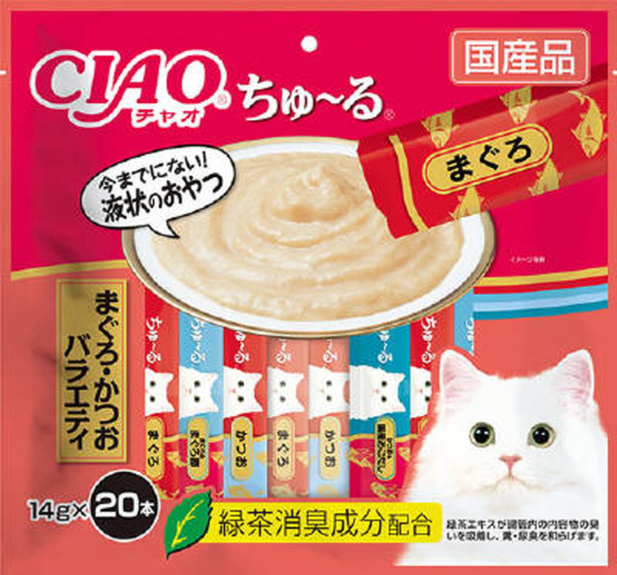 CIAO ちゅーる 鮪鰹 バラエティ 14g×20本