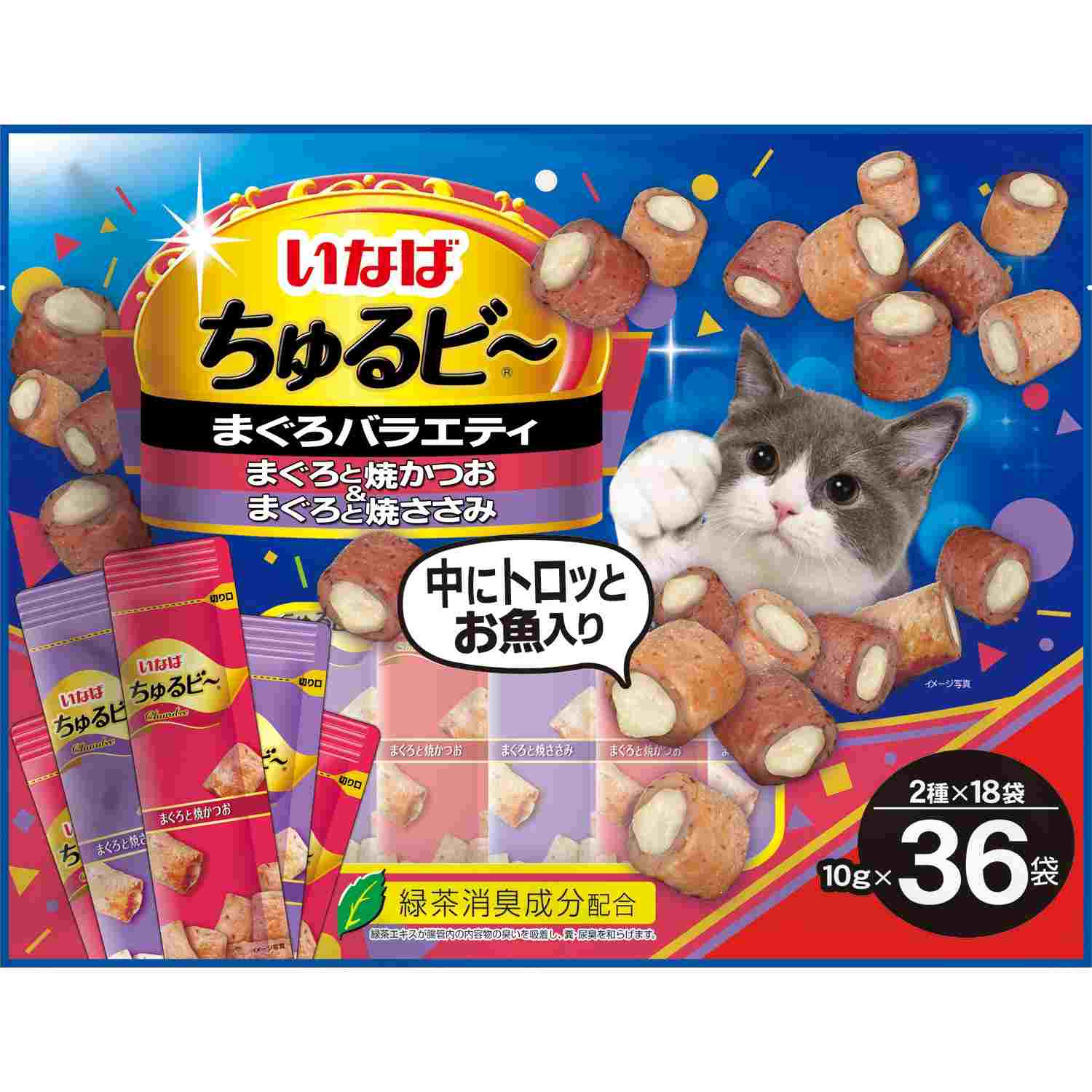 ちゅるビ～ まぐろバラエティ 10g×36袋