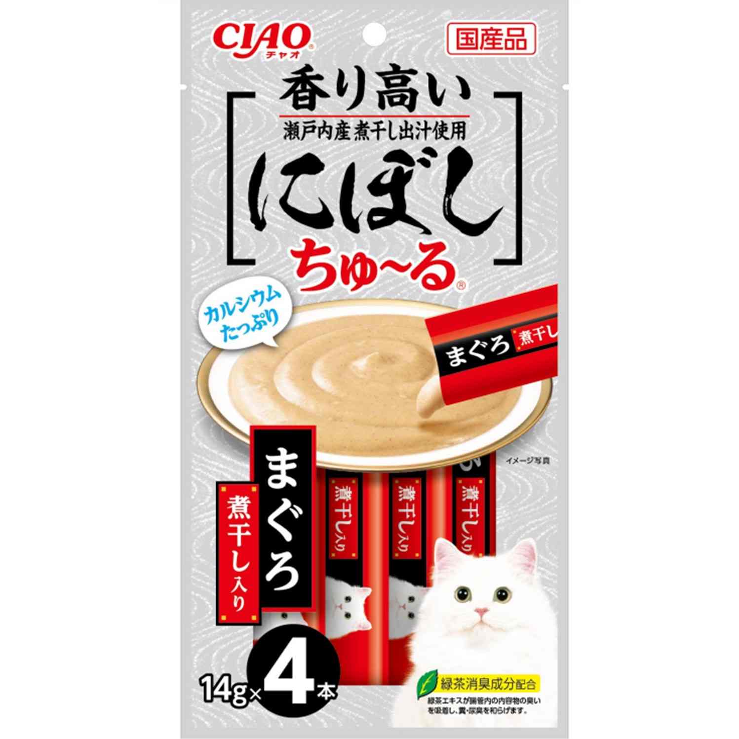 CIAO　にぼしちゅーる　まぐろ　煮干入り 14g×4P