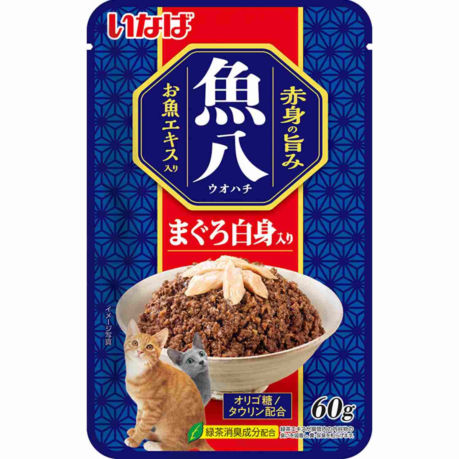 魚八パウチ　まぐろ白身入り 60g