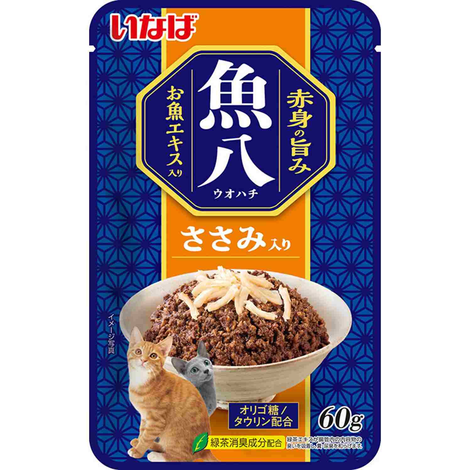 魚八パウチ　ささみ入り 60g