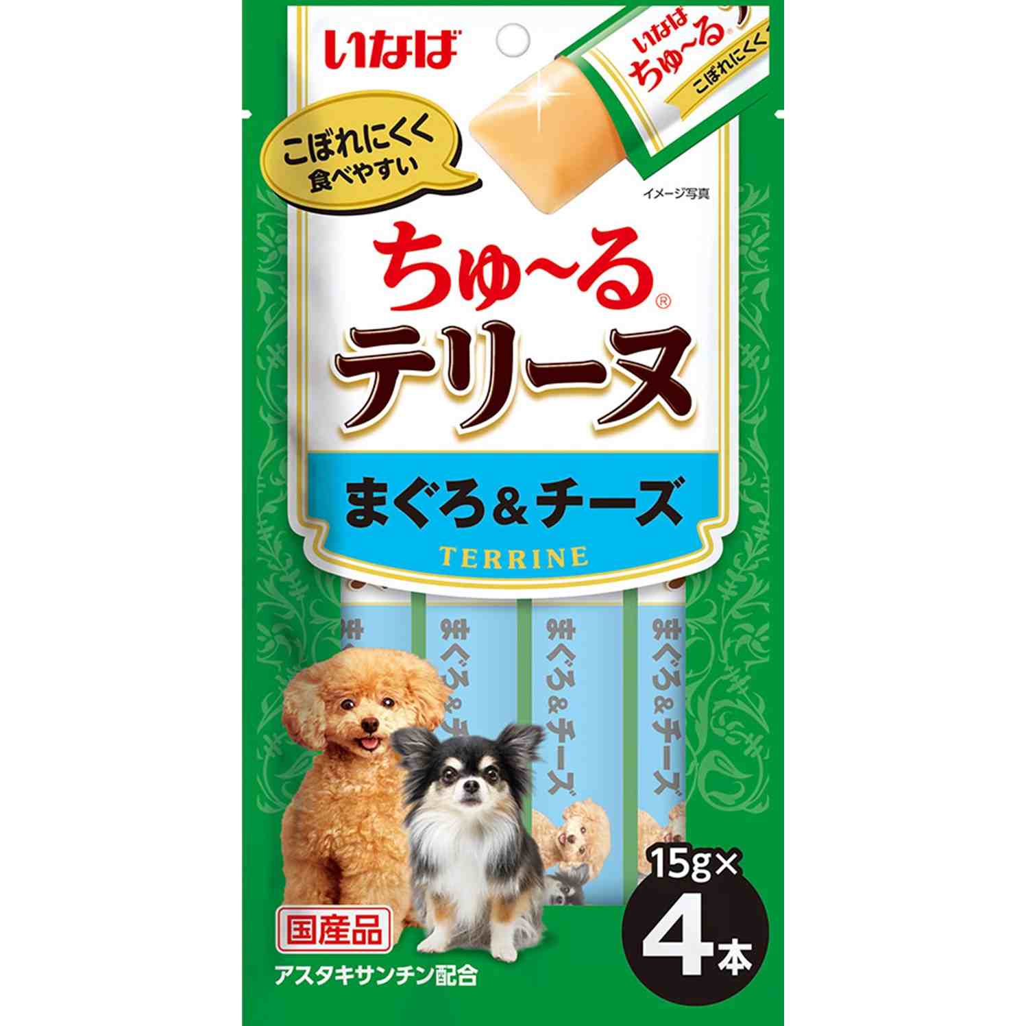 ちゅーるテリーヌ　まぐろ＆チーズ 15g×4P
