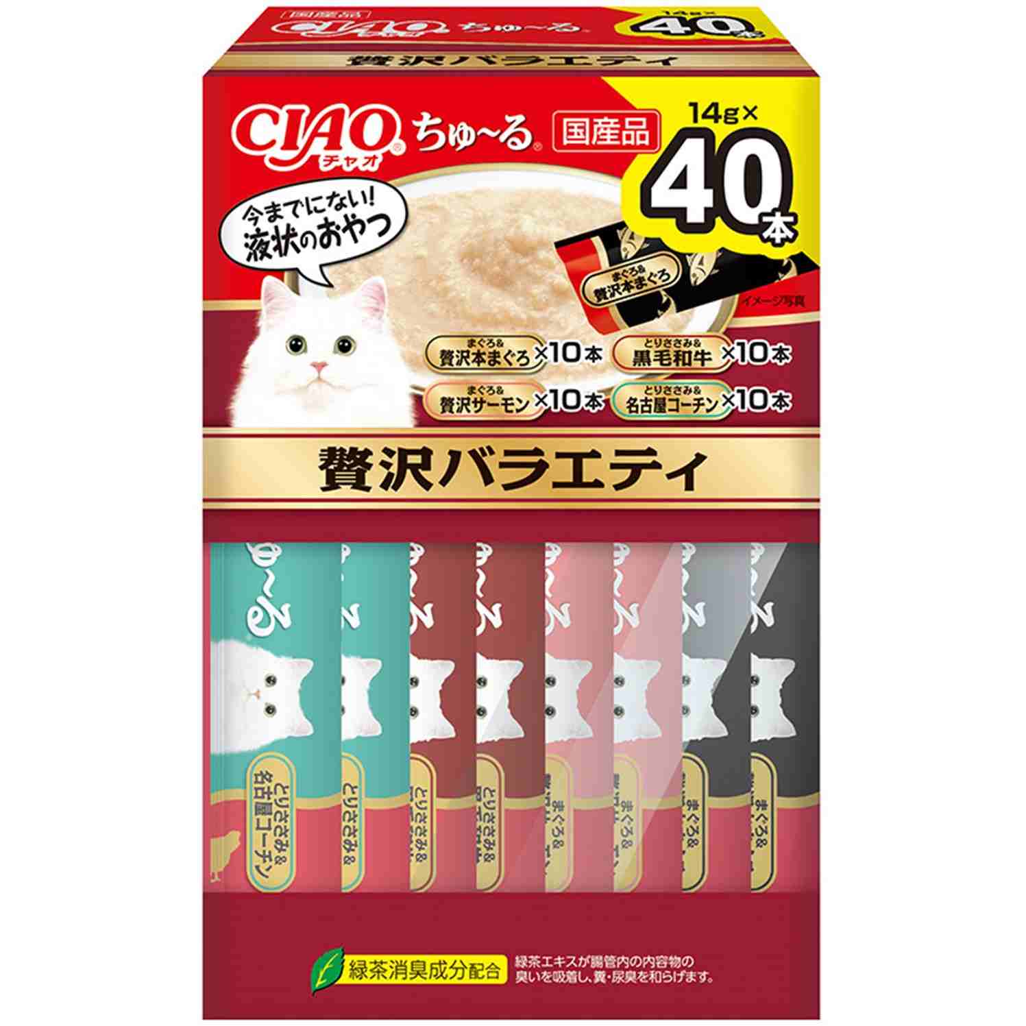 CIAOちゅーる　贅沢バラエティ 14g×40P