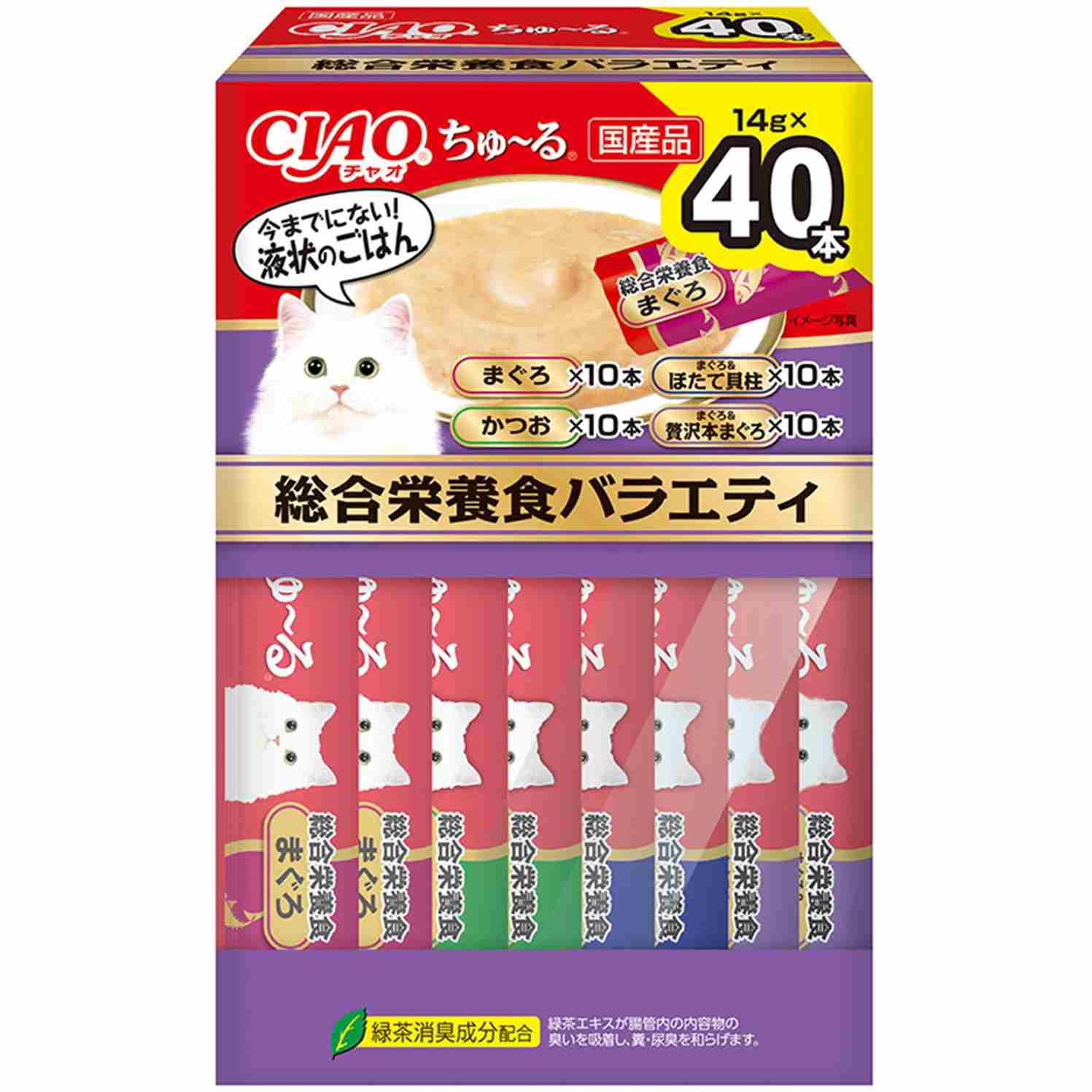 CIAOちゅーる　総合栄養食バラエティ 14g×40P