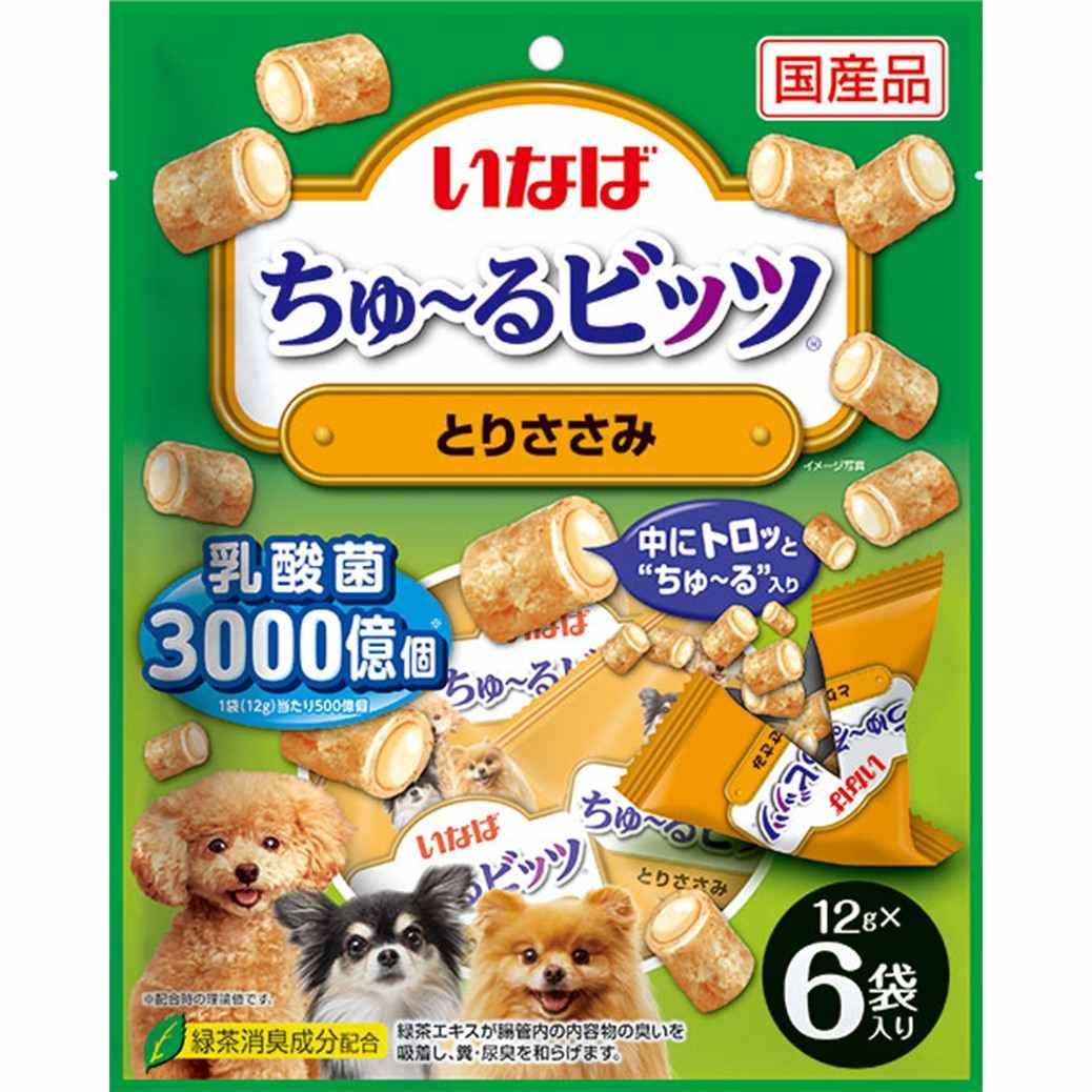 ちゅ～るビッツ とりささみ 12g×6袋