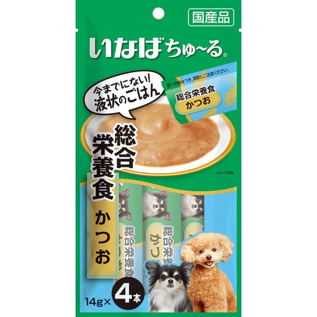 いなば ちゅ～る 総合栄養食　かつお 14g×4本