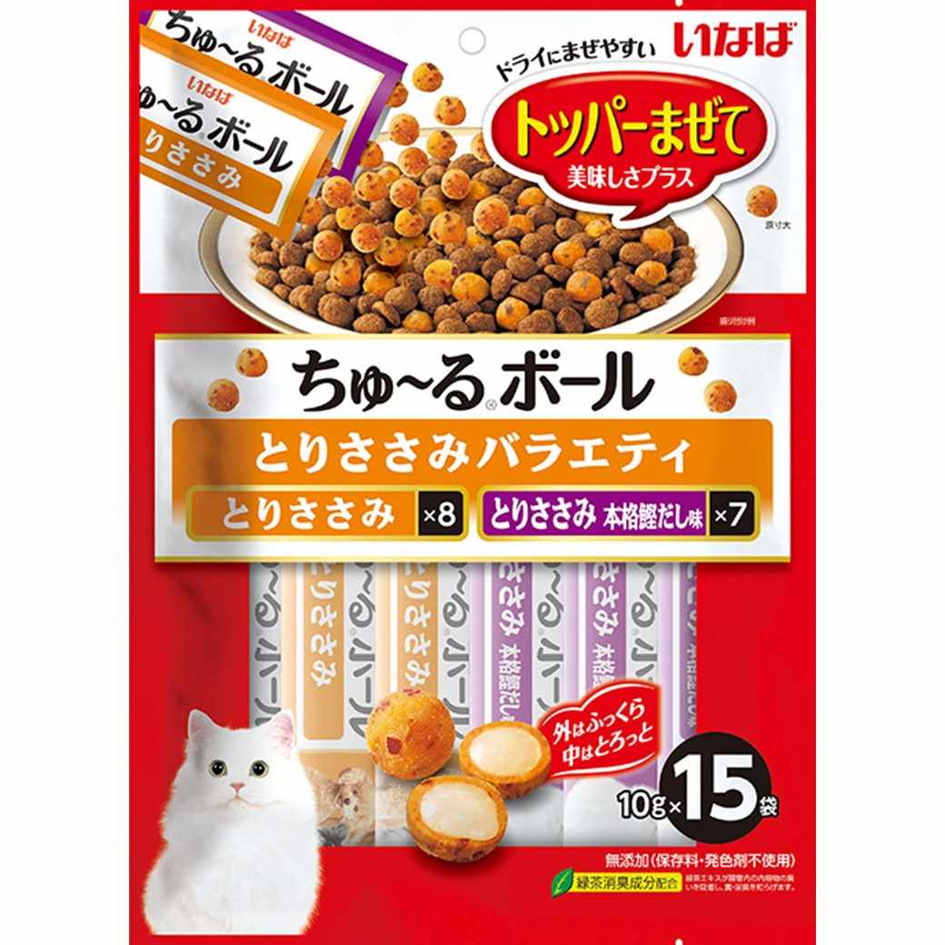 ちゅーるボール　とりささみバラエティ 10g×15P