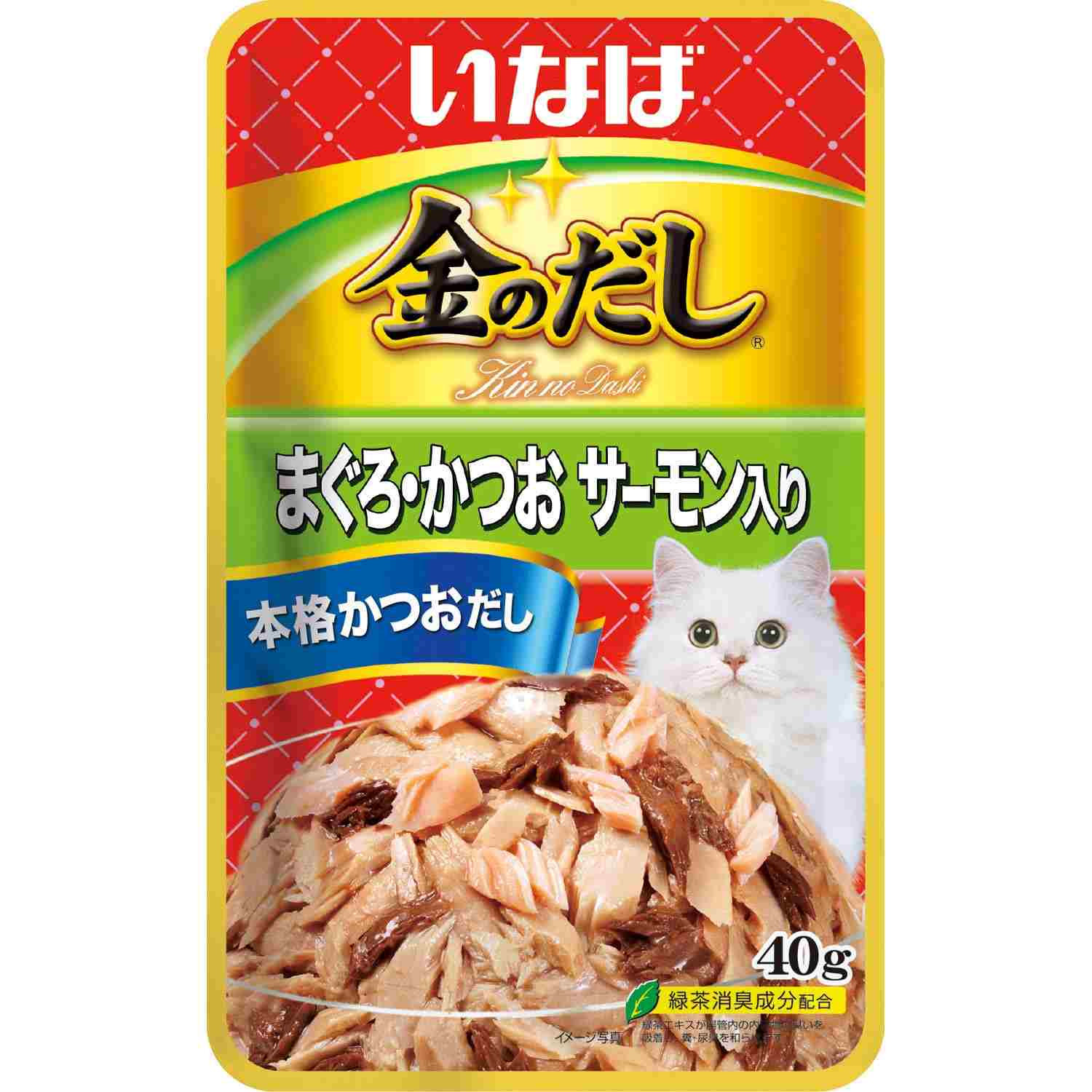 金のだし まぐろ・かつお　サーモン入り 40g