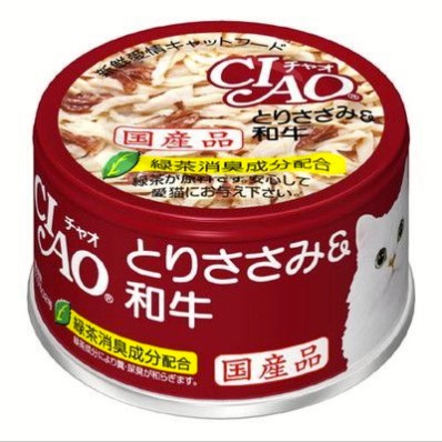 CIAO とりささみ＆和牛 85g