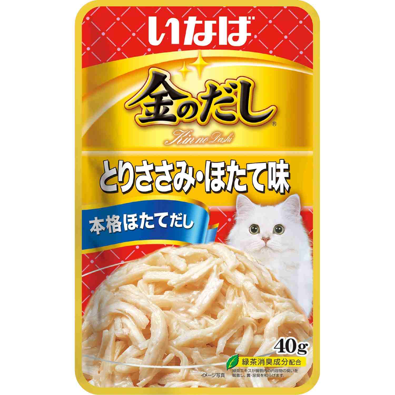 金のだし とりささみ・ほたて味 40g