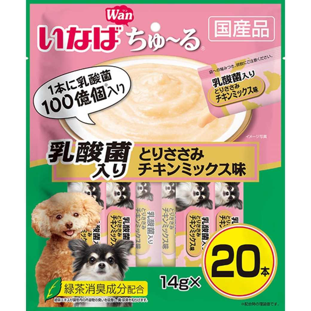 いなば ちゅ～る 総合栄養食　とりささみ　ビーフミックス味 14g×20本