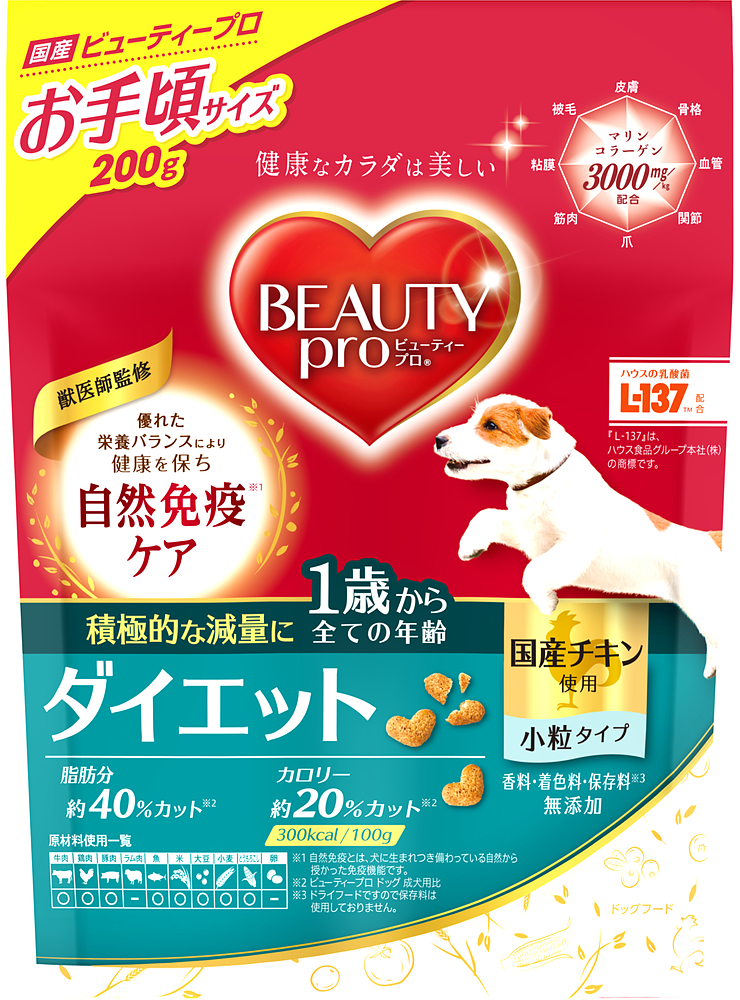 ビューティープロ　ドッグ　ダイエット　１歳から２００ｇ
