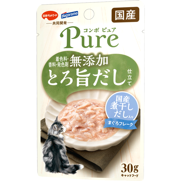 コンボ ピュア キャット パウチ まぐろ・国産煮干しだし入り30g