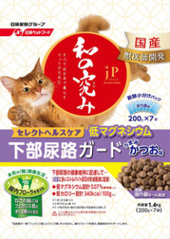 JPスタイル 和の究み 猫用 セレクトヘルスケア 下部尿路ガード 低マグネシウム 1.4kg