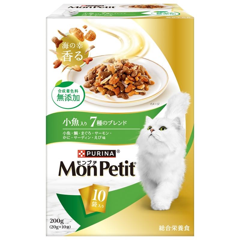 モンプチ　ボックス　小魚入り7種のブレンド 200g