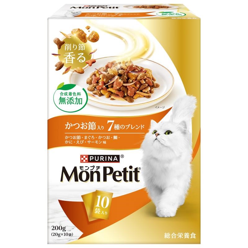 モンプチ　ボックス　かつお節入り7種のブレンド 200g