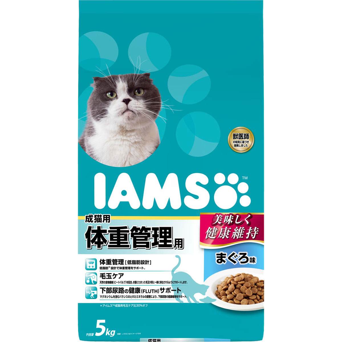 アイムス 成猫用　体重管理用　まぐろ味 5kg