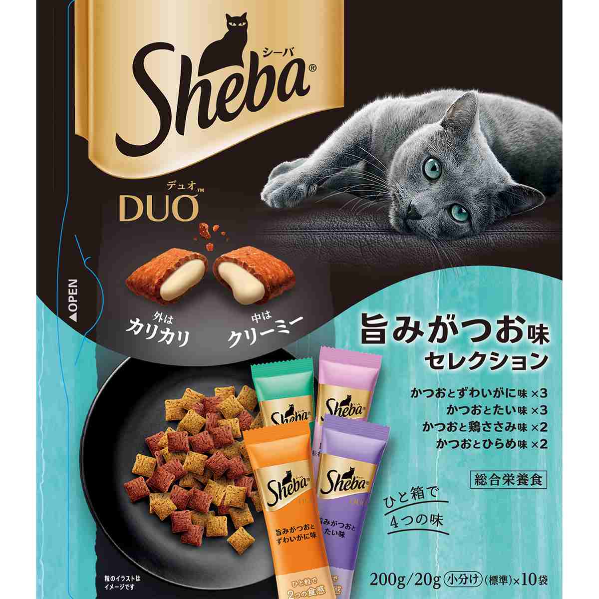シーバデュオ 旨みがつお味セレクション 200g