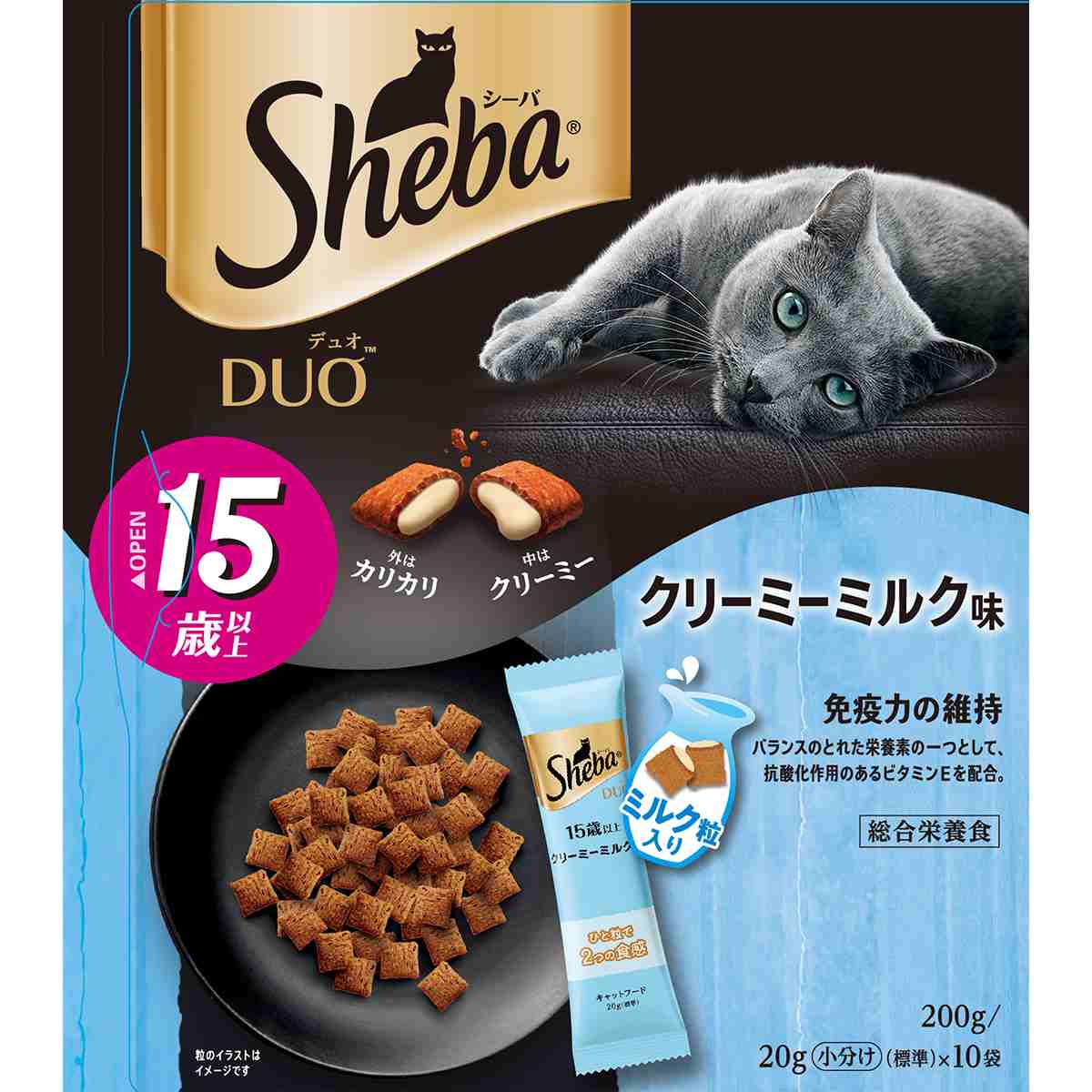 シーバデュオ 15歳以上　クリーミーミルク味 200g