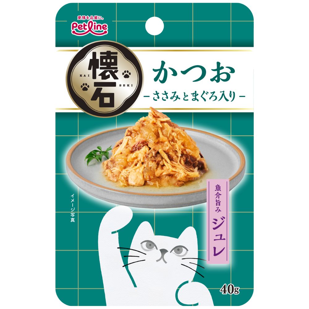 懐石レトルト　ジュレ　かつお‐ささみとまぐろ入り‐４０ｇ