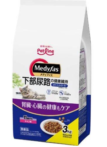 メディファス 11歳から チキン味 3kg