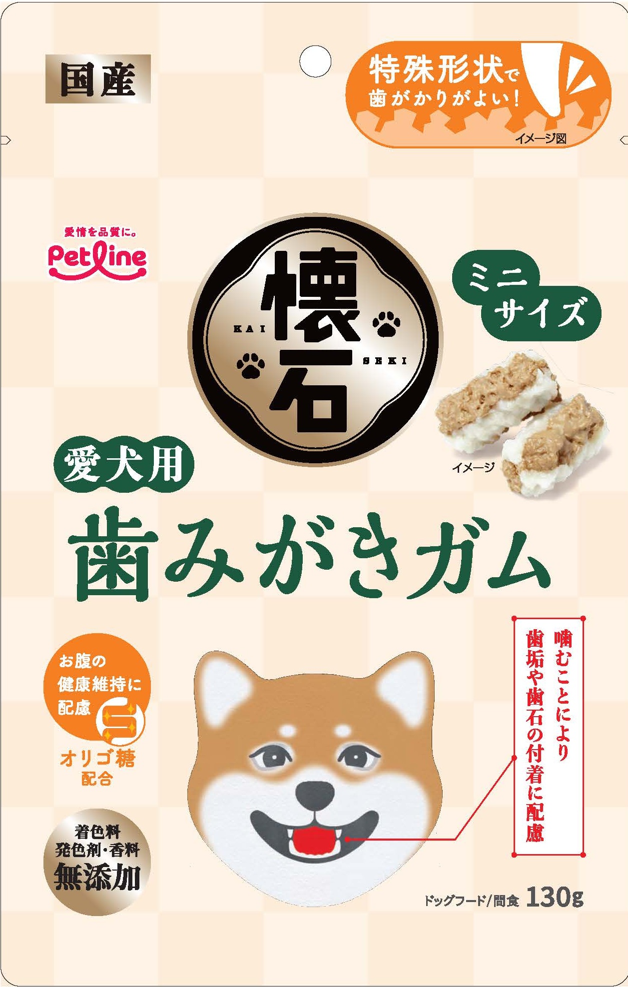 懐石　歯みがきガム　ミニサイズ１３０ｇ