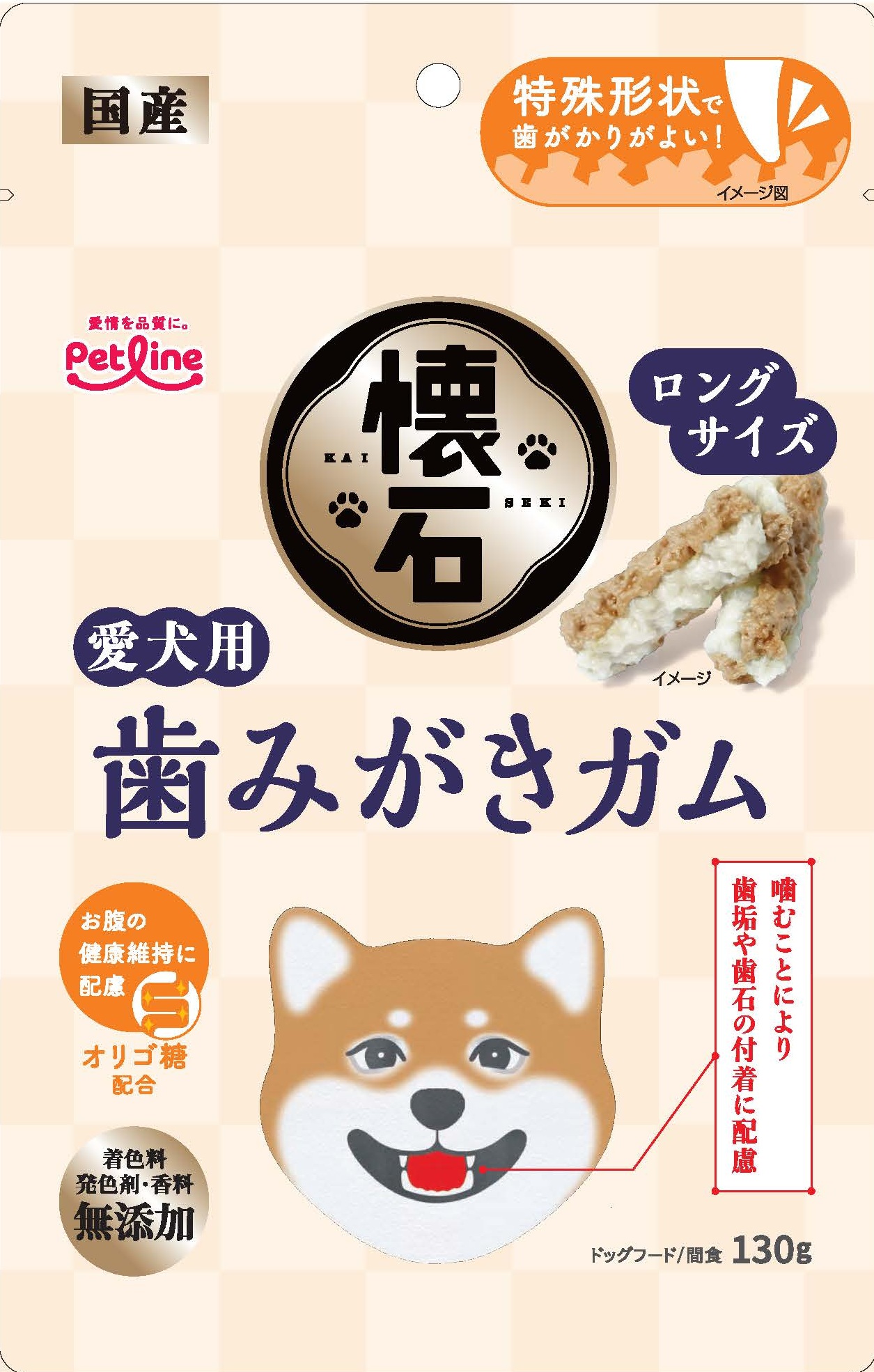懐石　歯みがきガム　ロングサイズ１３０ｇ