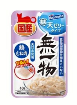 無一物 パウチ 寒天 ゼリー 鶏むね肉 40g
