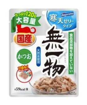 無一物 パウチ 寒天 ゼリー かつお 120g