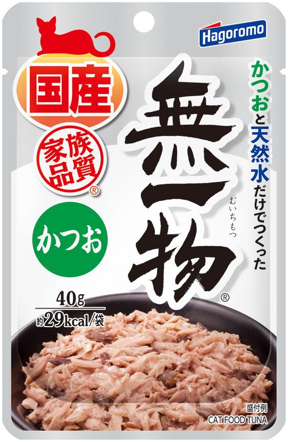 はごろもフーズ 無一物 パウチ かつお 40g