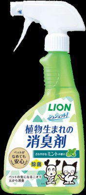 シュシュット! 植物生まれの消臭剤 ミントの香り 400ml