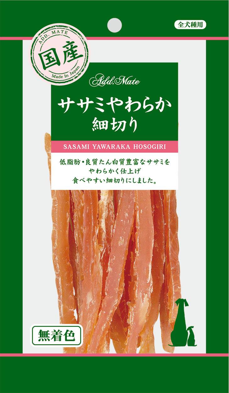 ADD．MATE食品 ササミやわらか　細切り 45g