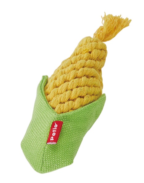 犬用おもちゃ 編んでるCORNデンタル S