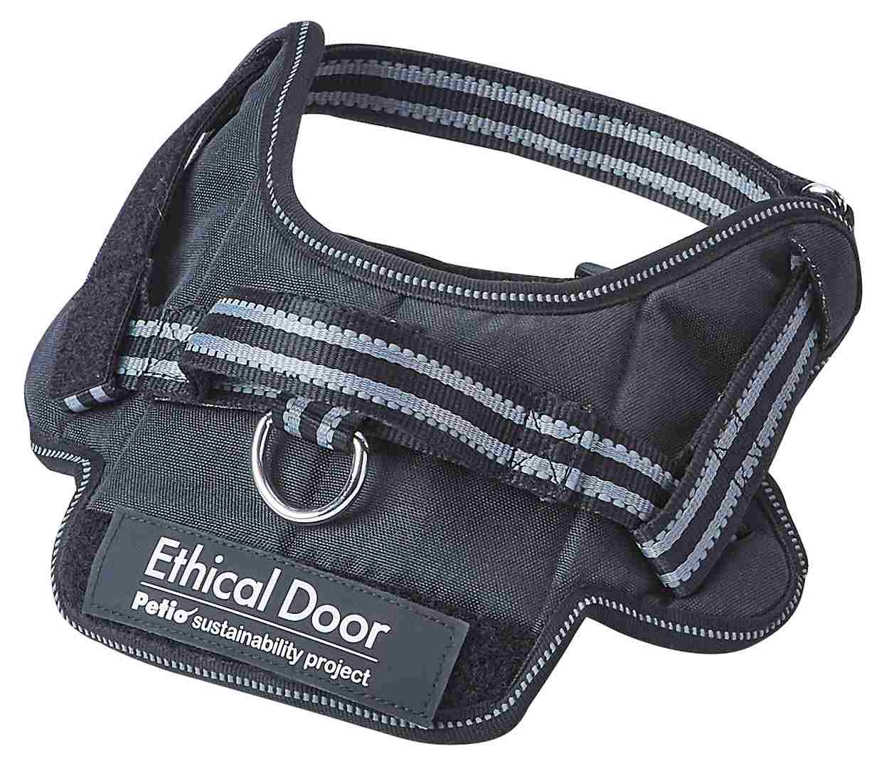 ペティオ 犬用胴輪　EthicalDoor　イージーウェアハーネス　ブラック M