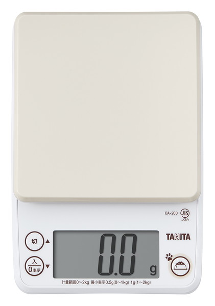 ペットフードスケール アイボリー