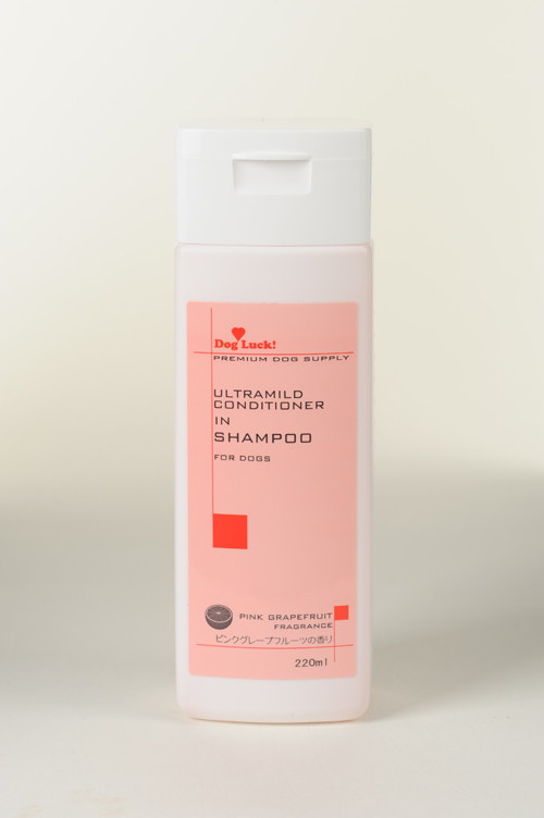 ドッグラック コンデショナインシャンプー ピンクグレープフルーツの香り 220ml