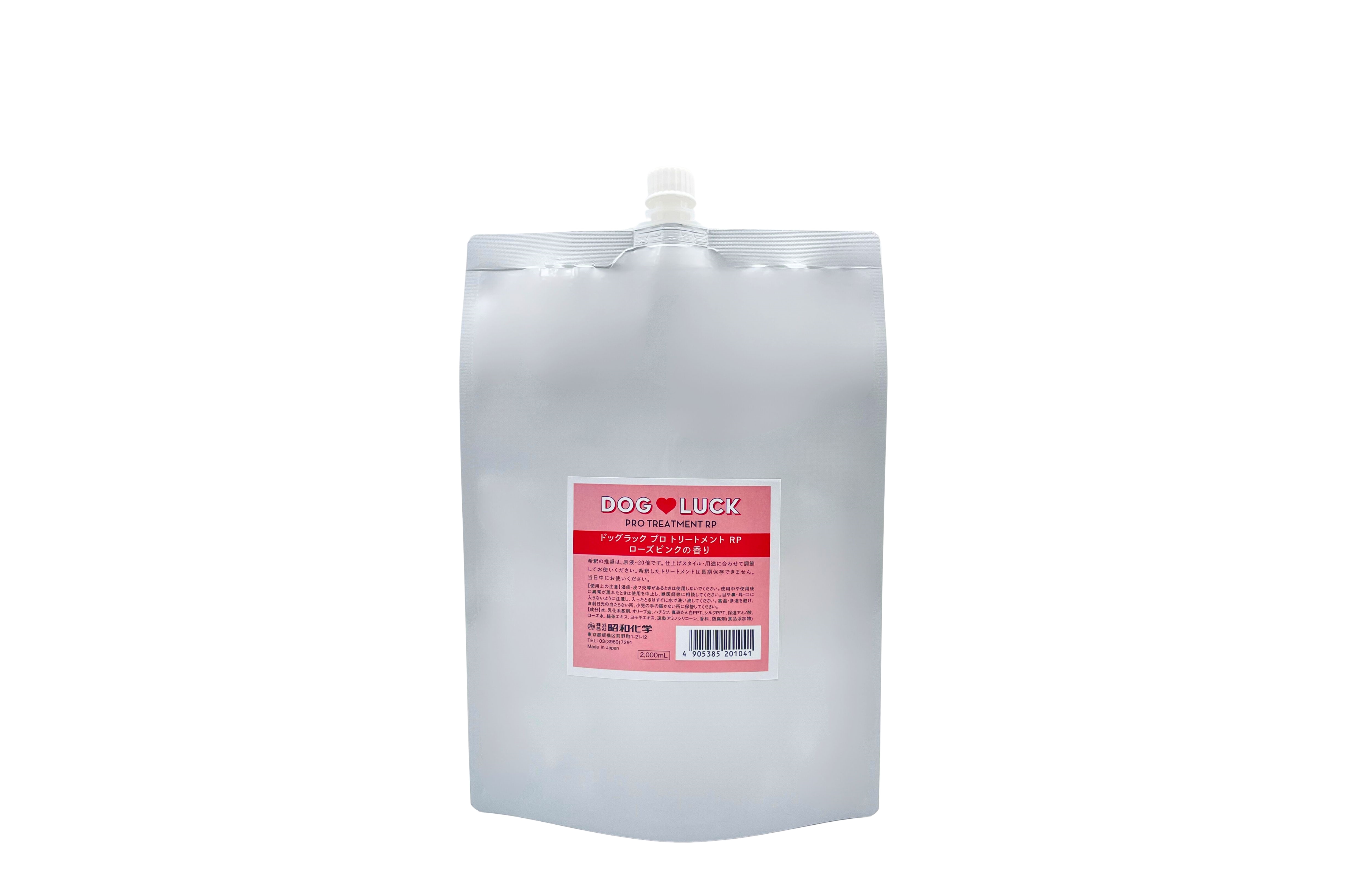 ドッグラック プロ トリートメント ローズピンクの香り 2L